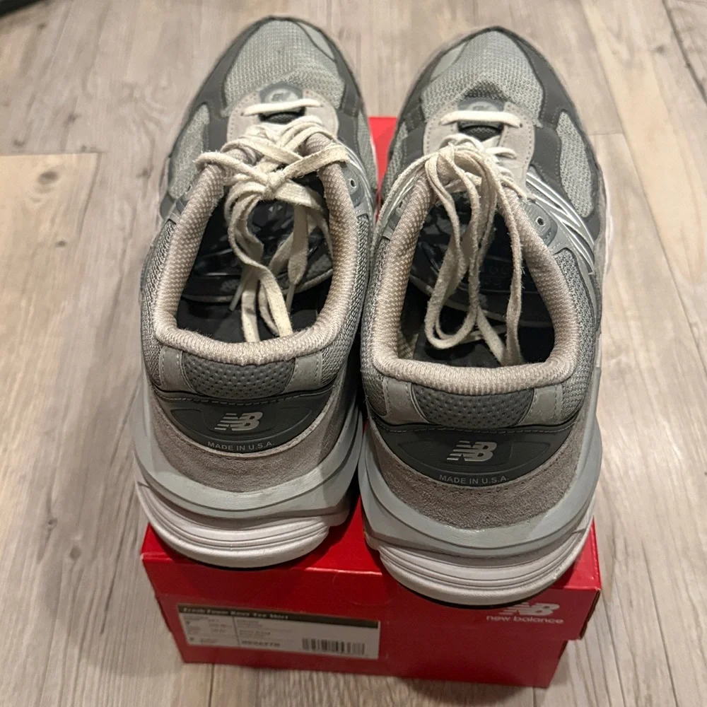 MENS NEW BALANCE 990 GREY SNEAKER